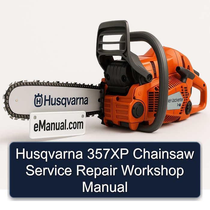 Husqvarna 357XP Chainsaw Service Repair Workshop Manual
