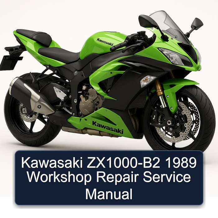 Kawasaki ZX1000-B2 1989 Workshop Repair Service Manual