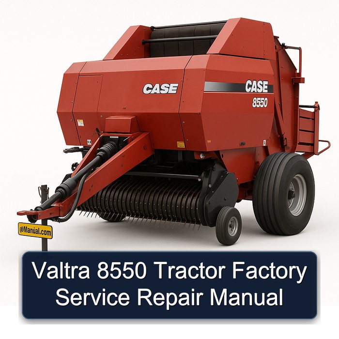 Manual de Servicio y Reparación de Fábrica para el Tractor Valtra 8550