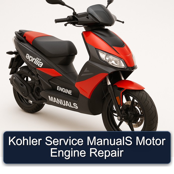 Kohler Service ManualS Motor Engine Repair 