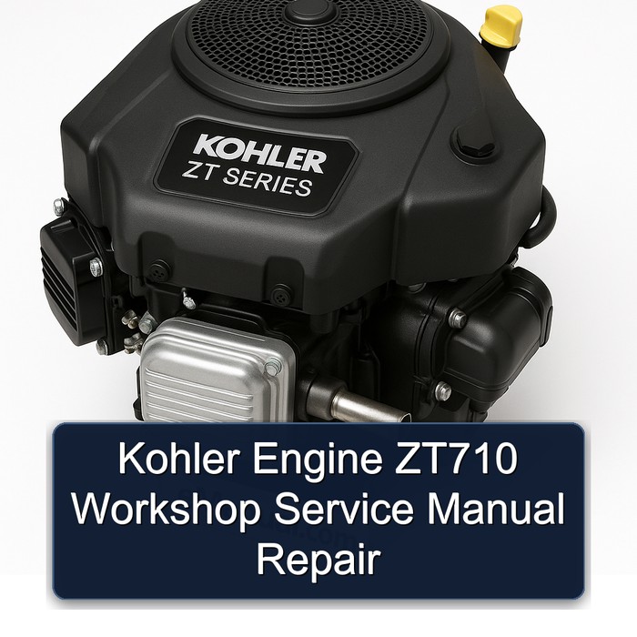 Kohler Motor ZT710 Werkstatt-Handbuch