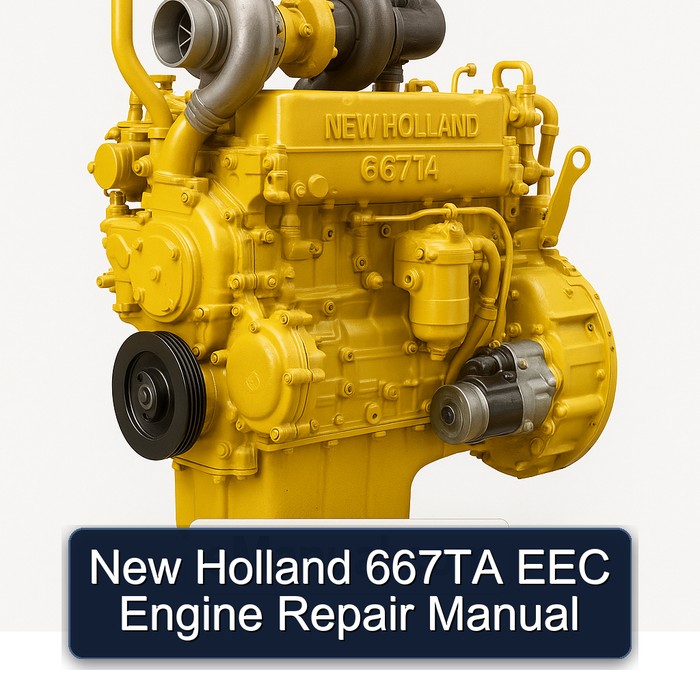 New Holland 667TA EEC Engine Repair Manual