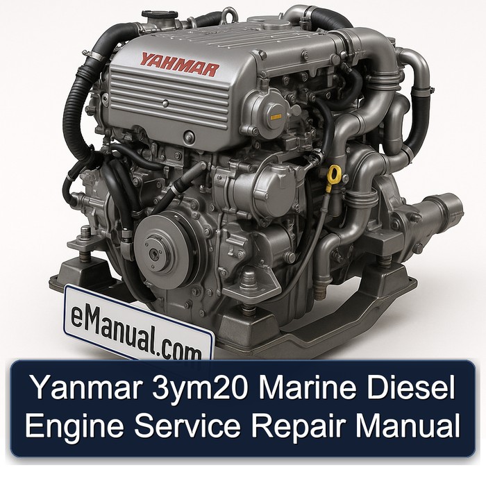 Yanmar 3ym20 Marine Diesel Engine Service Repair Manual 