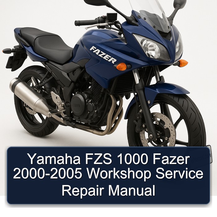 Yamaha FZS 1000 Fazer 2000-2005 Workshop Manual de servicio y reparación