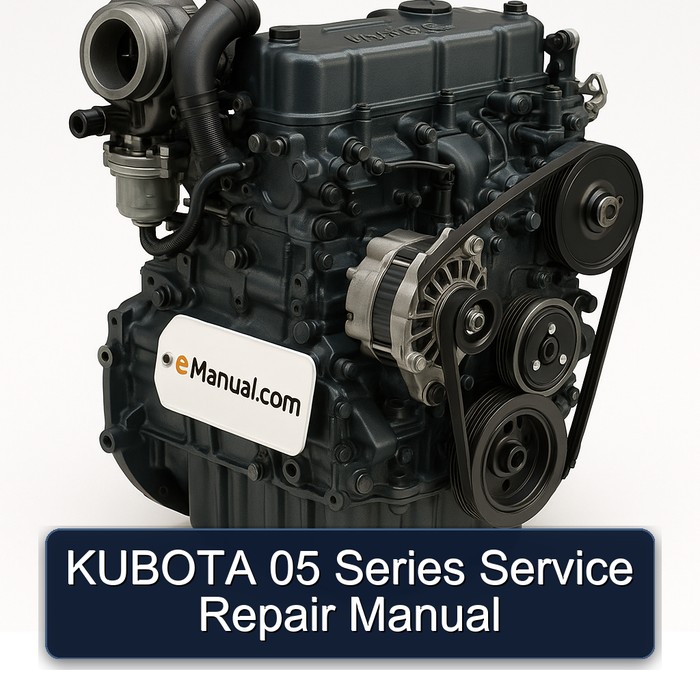 KUBOTA 05 Series Service Repair Manual