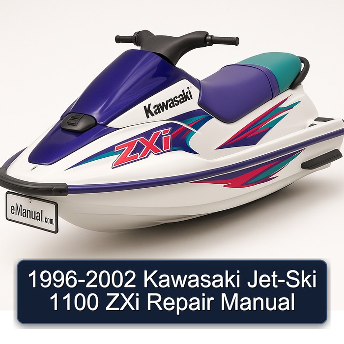 1996-2002 Kawasaki Jet-Ski 1100 ZXi Repair Manual