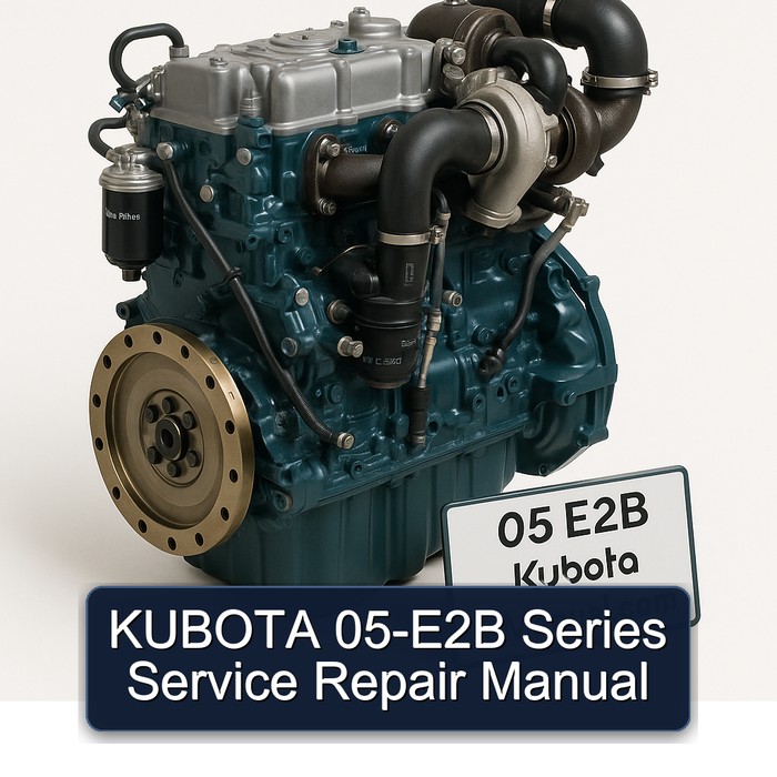 KUBOTA 05-E2B Series Service Repair Manual 