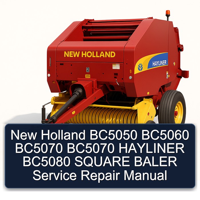 New Holland BC5050 BC5060 BC5070 BC5070 HAYLINER BC5080 SQUARE BALER Service Repair Manual