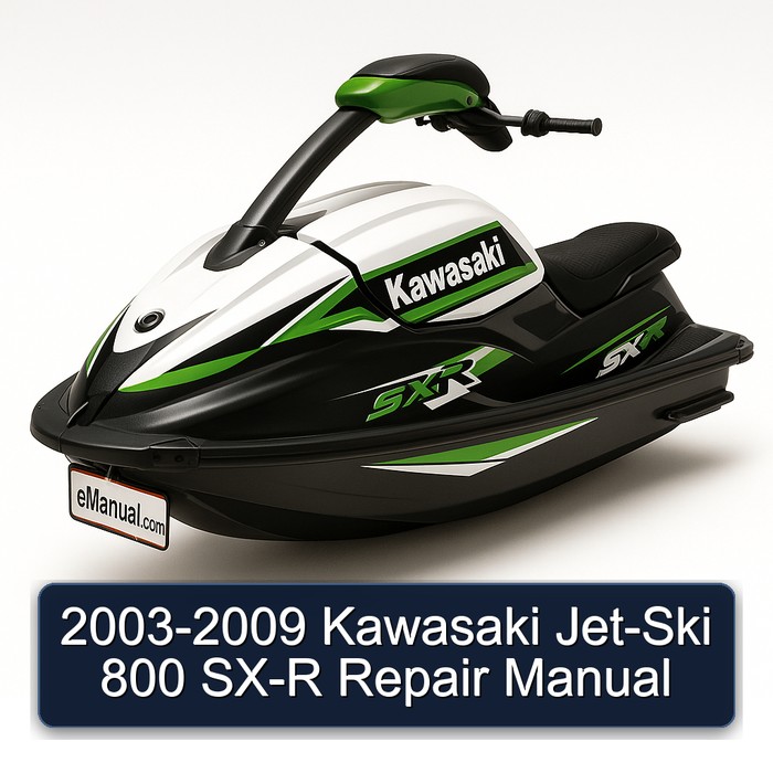 2003-2009 Kawasaki Jet-Ski 800 SX-R Repair Manual