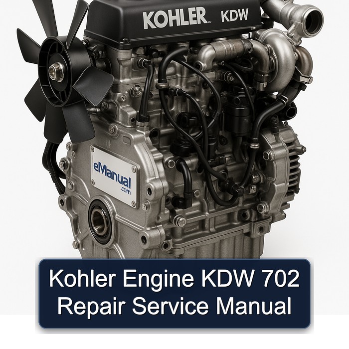 Kohler Motor KDW 702 Reparaturhandbuch