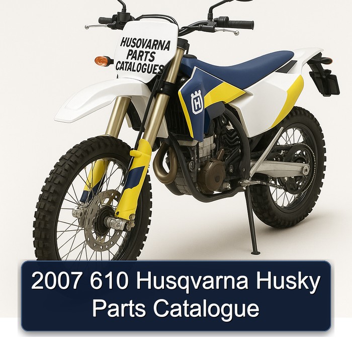 2007 610 Husqvarna Husky Parts Catalogue