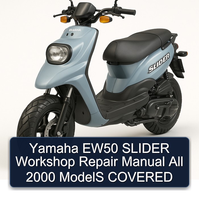 Yamaha EW50 SLIDER Workshop Repair Manual All 2000 ModelS COVERED