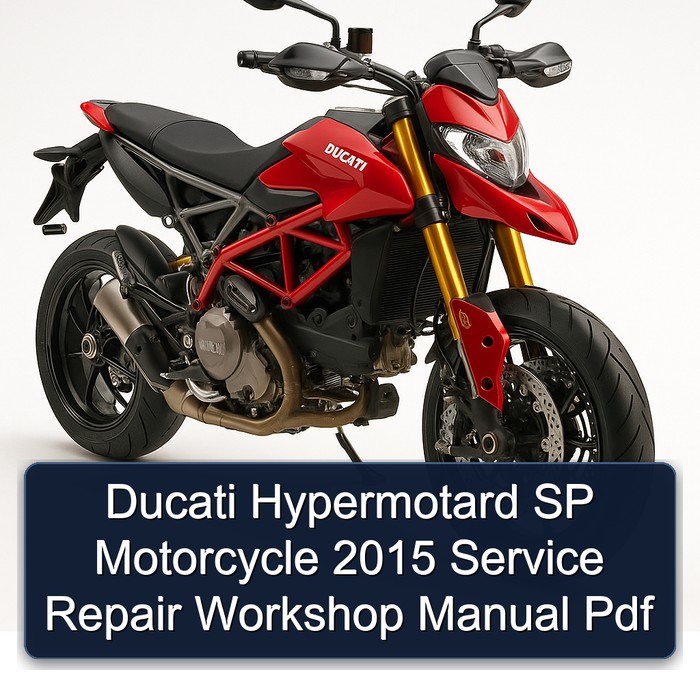 Ducati Hypermotard SP Motorcycle 2015 Service Repair Workshop Manual Pdf