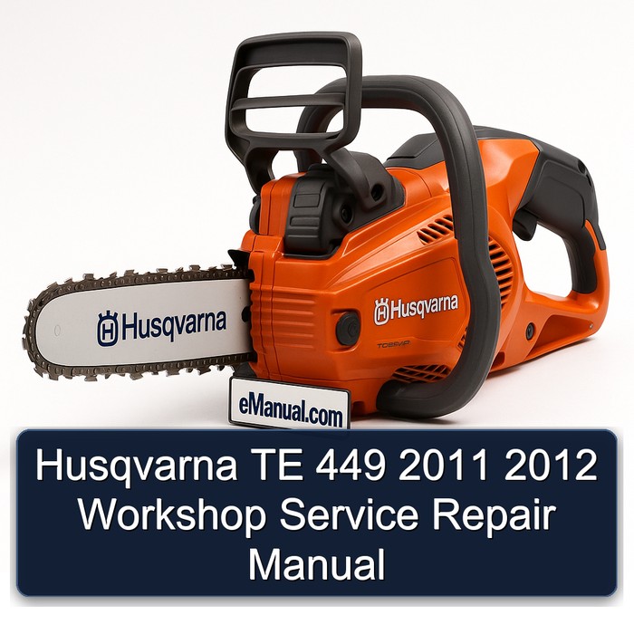Husqvarna TE 449 2011 2012 Workshop Manual de servicio y reparación