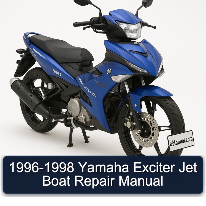 1996-1998 Yamaha Exciter Jet Boat Repair Manual