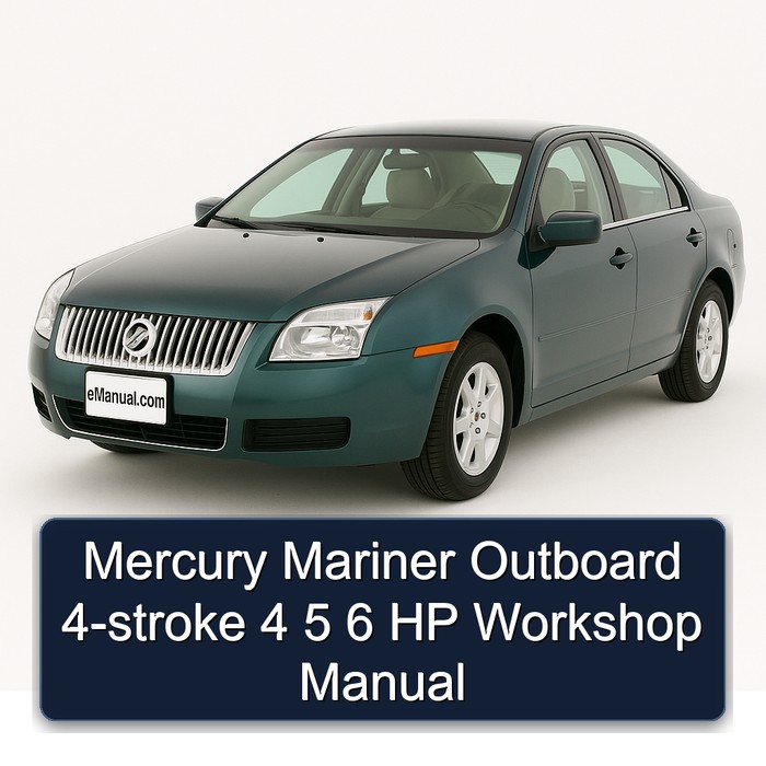 Mercury Mariner Outboard 4-stroke 4 5 6 HP Workshop Manual 