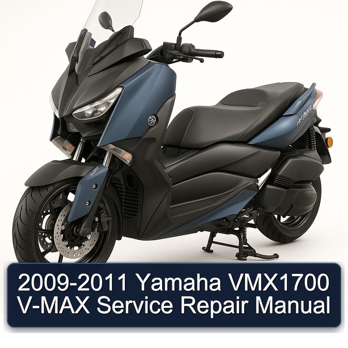 2009-2011 Yamaha VMX1700 V-MAX Manual de servicio y reparación