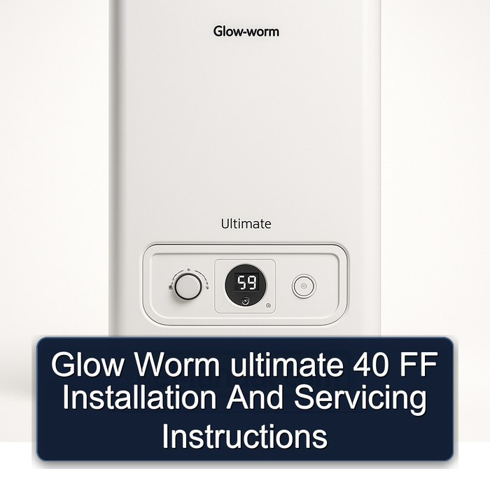 Glow Worm ultimate 40 FF Installation And Servicing Instructions