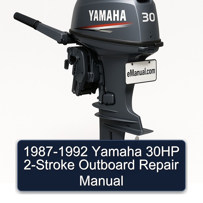 1987-1992 Yamaha 30HP 2-Stroke Outboard Repair Manual