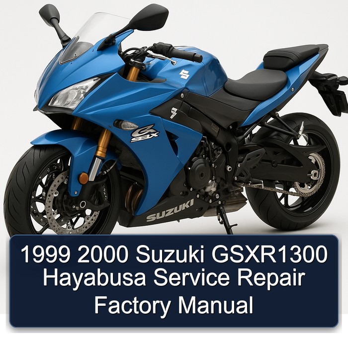 1999 2000 Suzuki GSXR1300 Hayabusa Service Repair Factory Manual