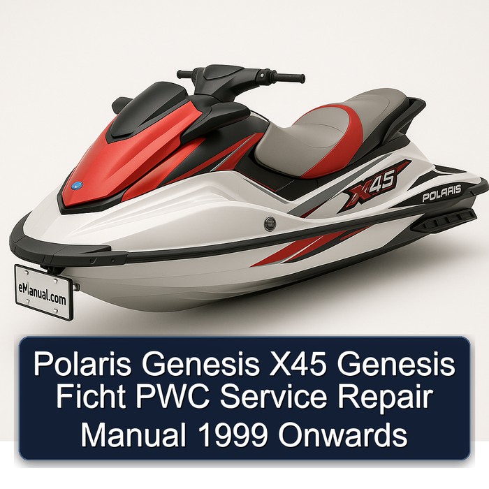 Polaris Genesis X45 Genesis Ficht PWC Manual de servicio y reparación 1999 Onwards
