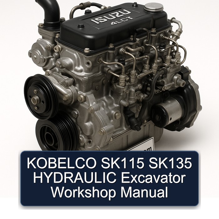 KOBELCO SK115 SK135 HYDRAULIC Excavator Workshop Manual