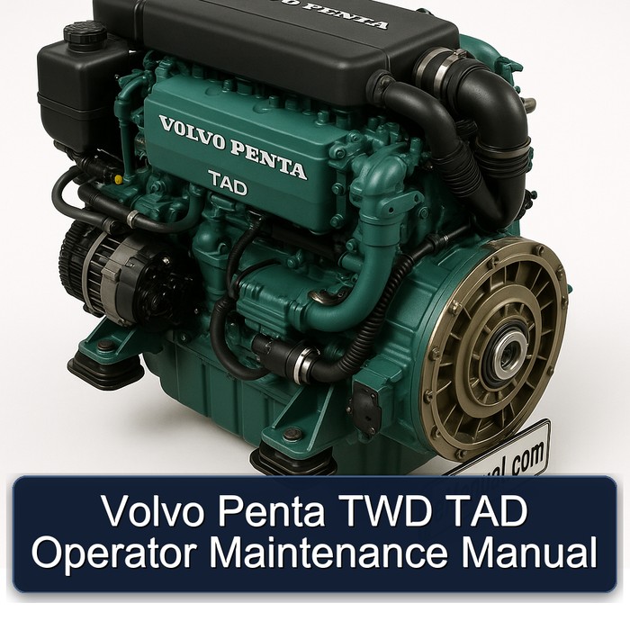 Volvo Penta TWD TAD Operator Maintenance Manual