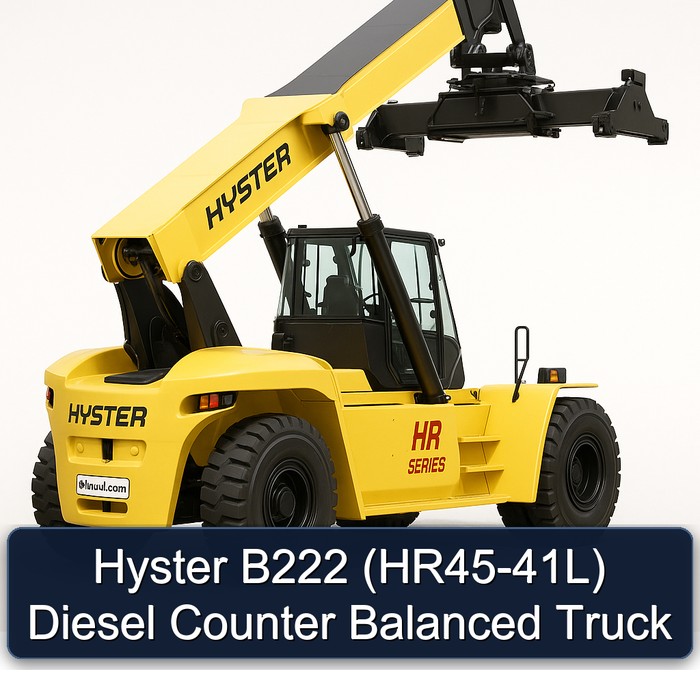 Diesel-Gegengewichtsstapler Hyster B222 (HR45-41L)