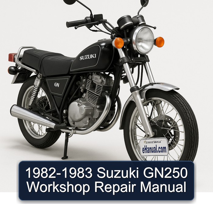 1982-1983 Suzuki GN250 Workshop Repair Manual