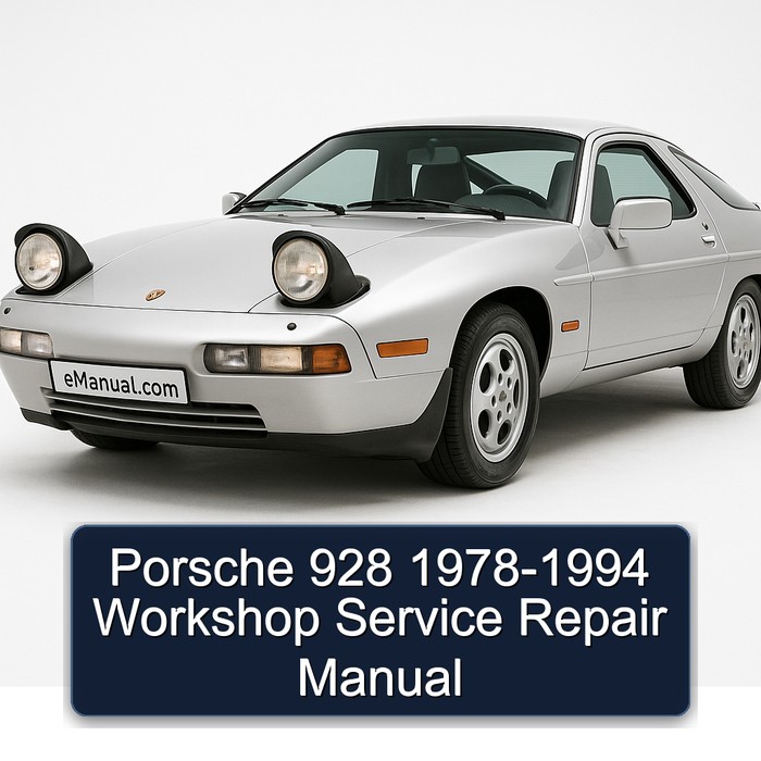 Porsche 928 1978-1994 Workshop Manual de servicio y reparación