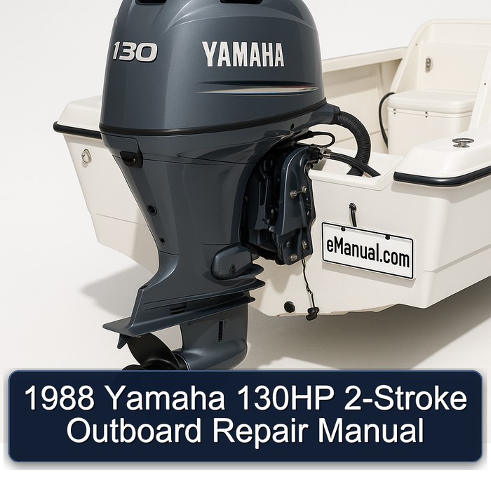 1988 Yamaha 130HP 2-Stroke Outboard Repair Manual