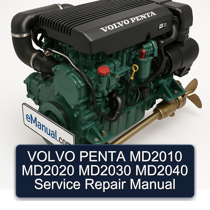 VOLVO PENTA MD2010 MD2020 MD2030 MD2040 Service Repair Manual 