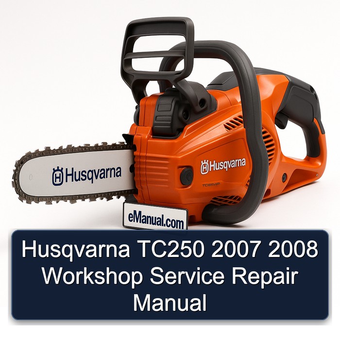 Husqvarna TC250 2007 2008 Workshop Manual de servicio y reparación
