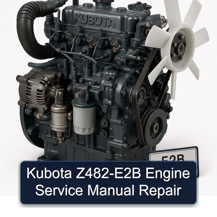 Kubota Z482-E2B Engine Service Manual Repair