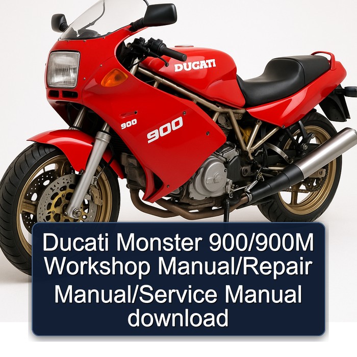 Ducati Monster 900/900M Workshop Manual/Repair Manual/Service Manual download