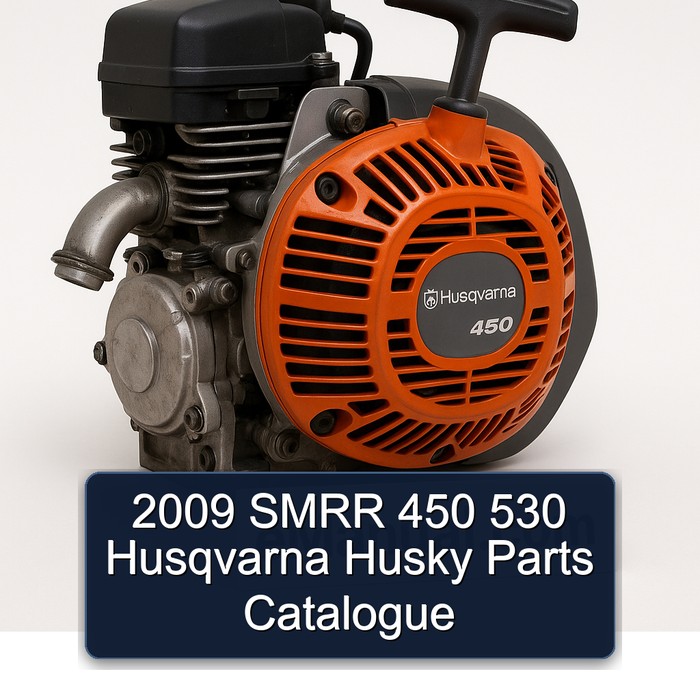 2009 SMRR 450 530 Husqvarna Husky Parts Catalogue