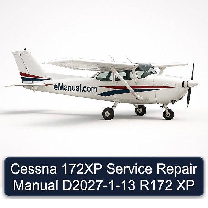 Cessna 172XP Manual de servicio y reparación D2027-1-13 R172 XP