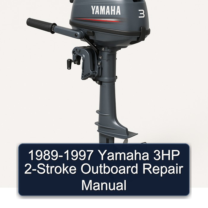 1989-1997 Yamaha 3HP 2-Stroke Outboard Repair Manual