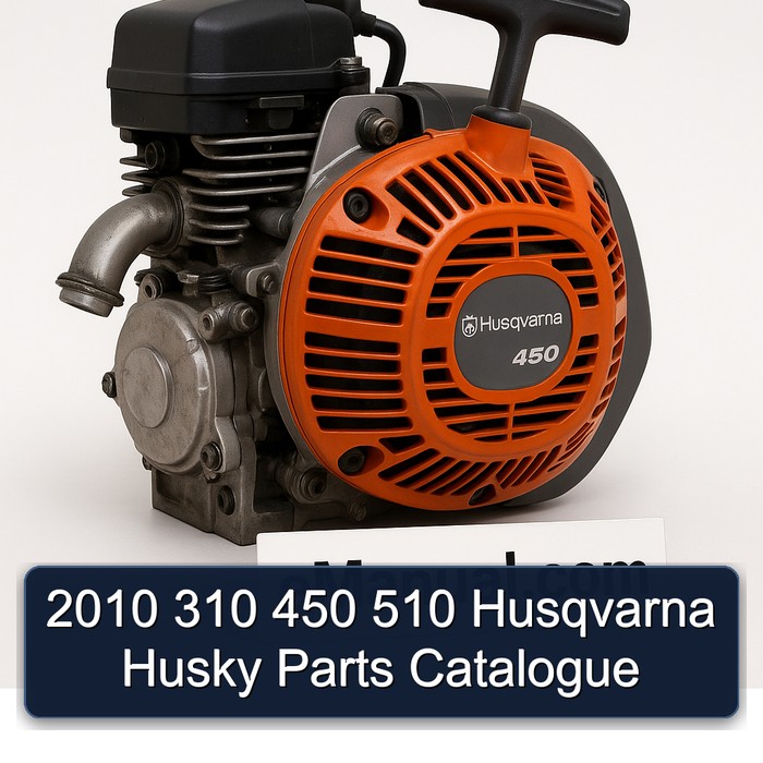 2010 310 450 510 Husqvarna Husky Parts Catalogue