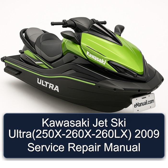 Kawasaki Jet Ski Ultra(250X-260X-260LX) 2009 Manual de servicio y reparación