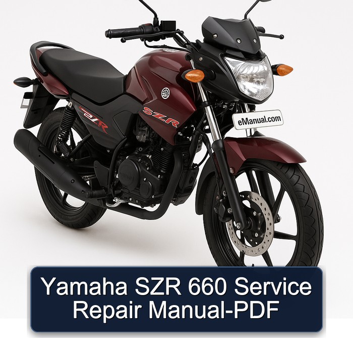 Yamaha SZR 660 Service Repair Manual-PDF