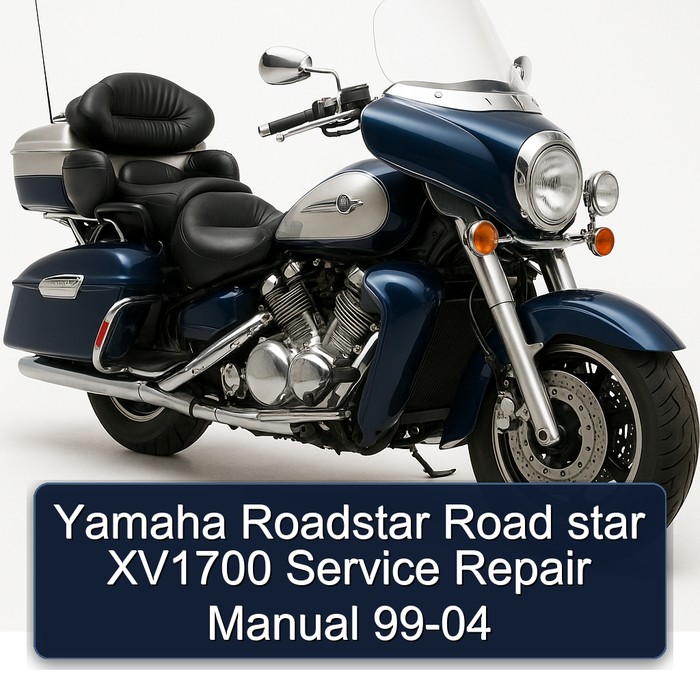 Yamaha Roadstar Road Star XV1700 99-04 Workshop Service Repair Manual PDF Download