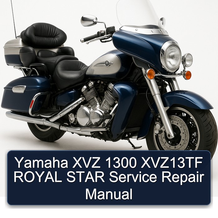 Yamaha XVZ 1300 XVZ13TF ROYAL STAR Manual de servicio y reparación