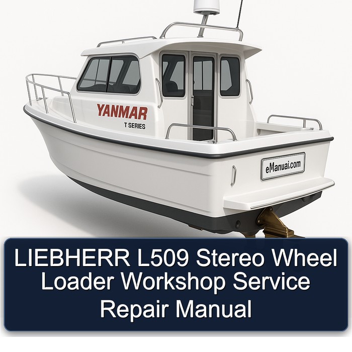 LIEBHERR L509 Stereo Wheel Loader Workshop Service Repair Manual