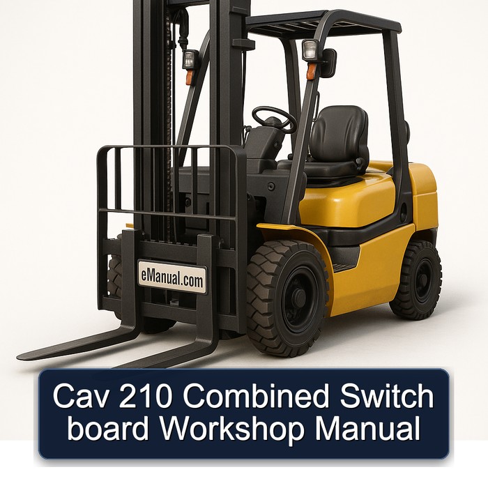 Cav 210 Combined Switch board Workshop Manual 