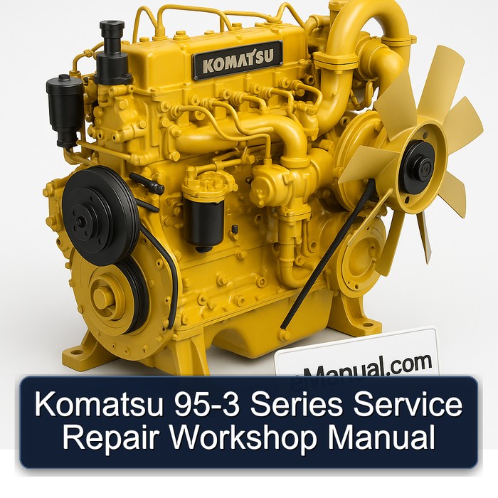Komatsu 95-3 Series Service Repair Workshop Manual 