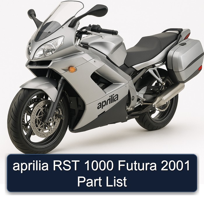 aprilia RST 1000 Futura 2001 Part List