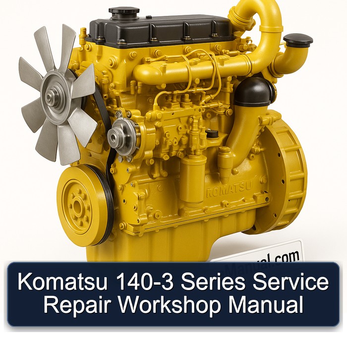 Komatsu 140-3 Series Service Repair Workshop Manual 