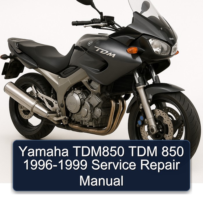 Yamaha TDM850 TDM 850 1996-1999 Service Repair Manual 