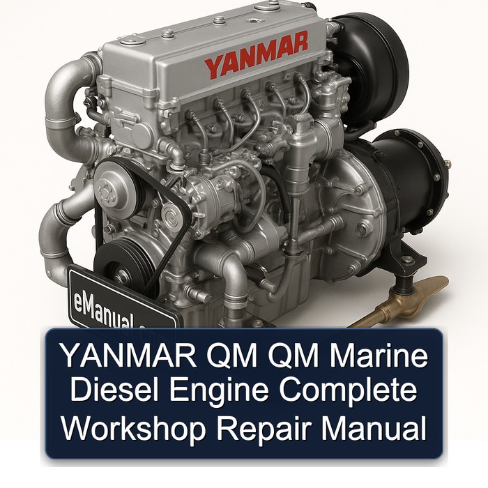 YANMAR QM QM Marine Diesel Engine Complete Workshop Repair Manual 